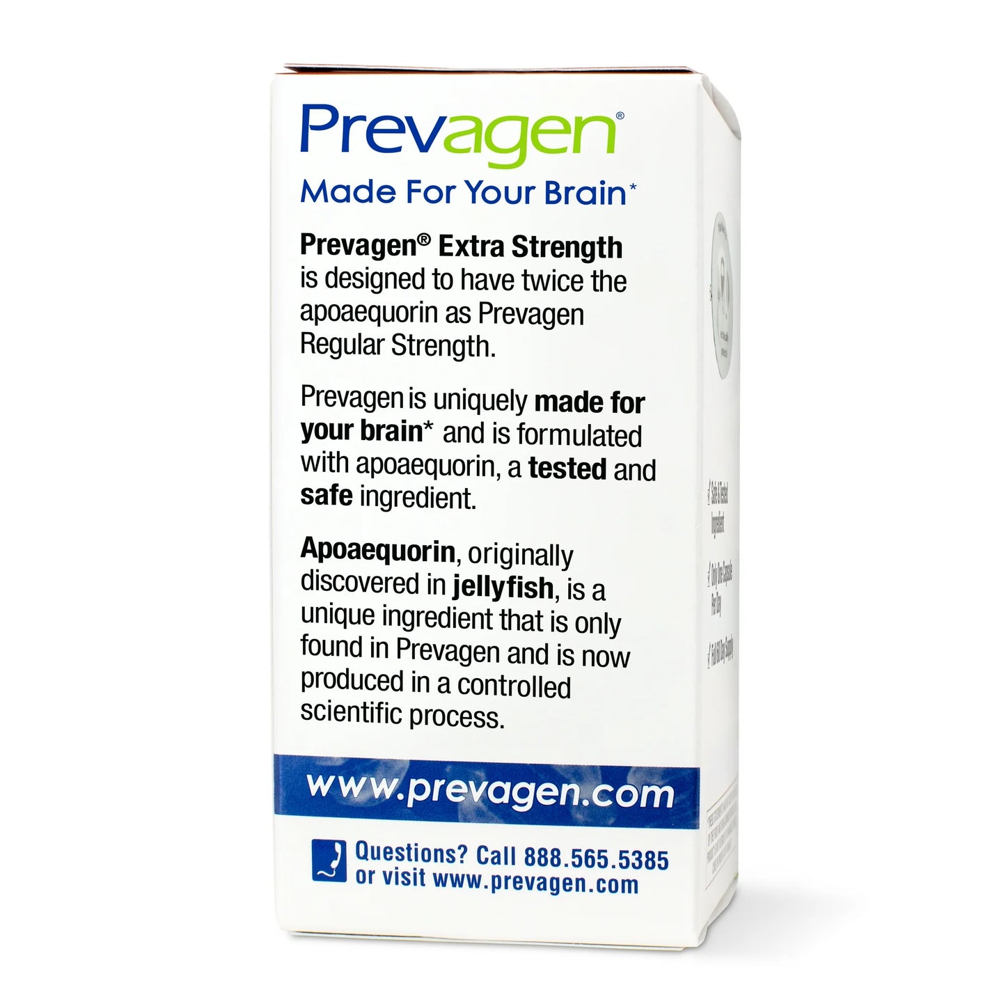 Prevagen Extra Strength 60ct – With Apoaequorin & Vitamin D – Brain Health