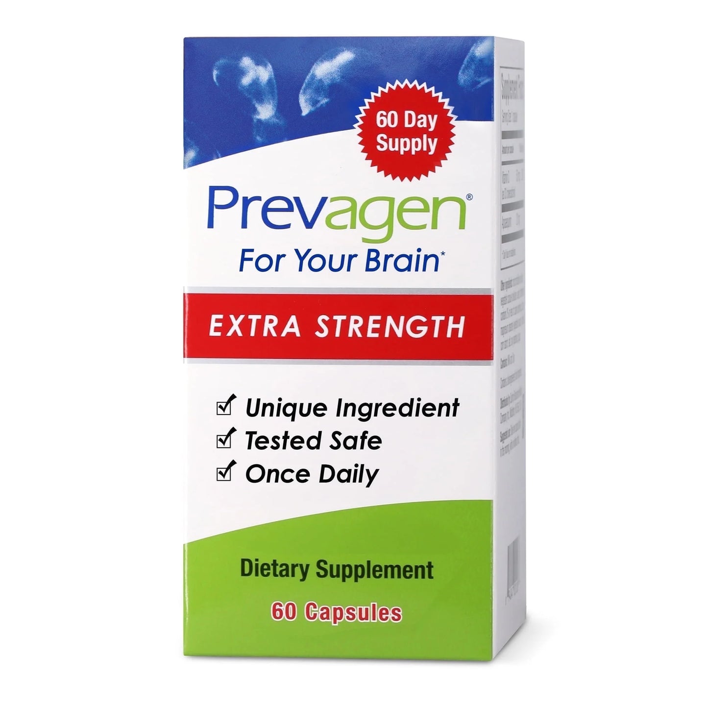 Prevagen Extra Strength 60ct – With Apoaequorin & Vitamin D – Brain Health