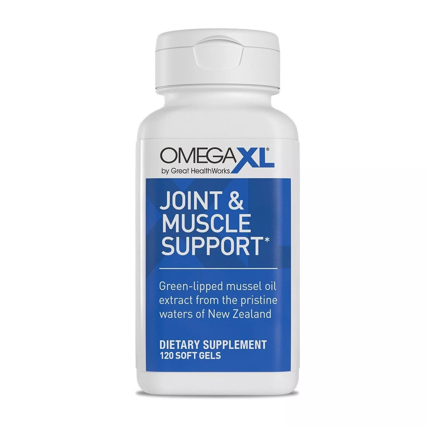 OmegaXL Joint & Muscle Support β Green-Lipped Mussel Oil β 120 Softgels