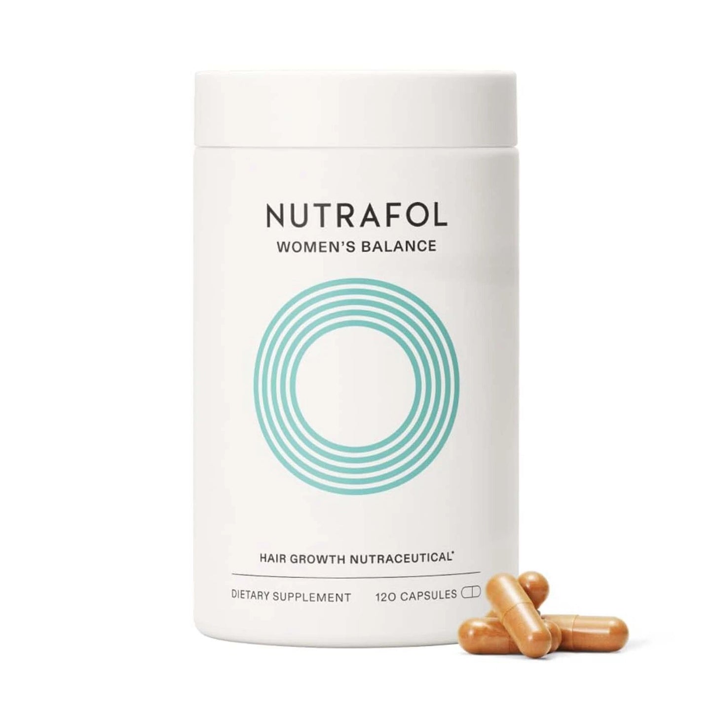 Nutrafol Women's Balance Hair Growth Supplement β 120 Capsules β For Women