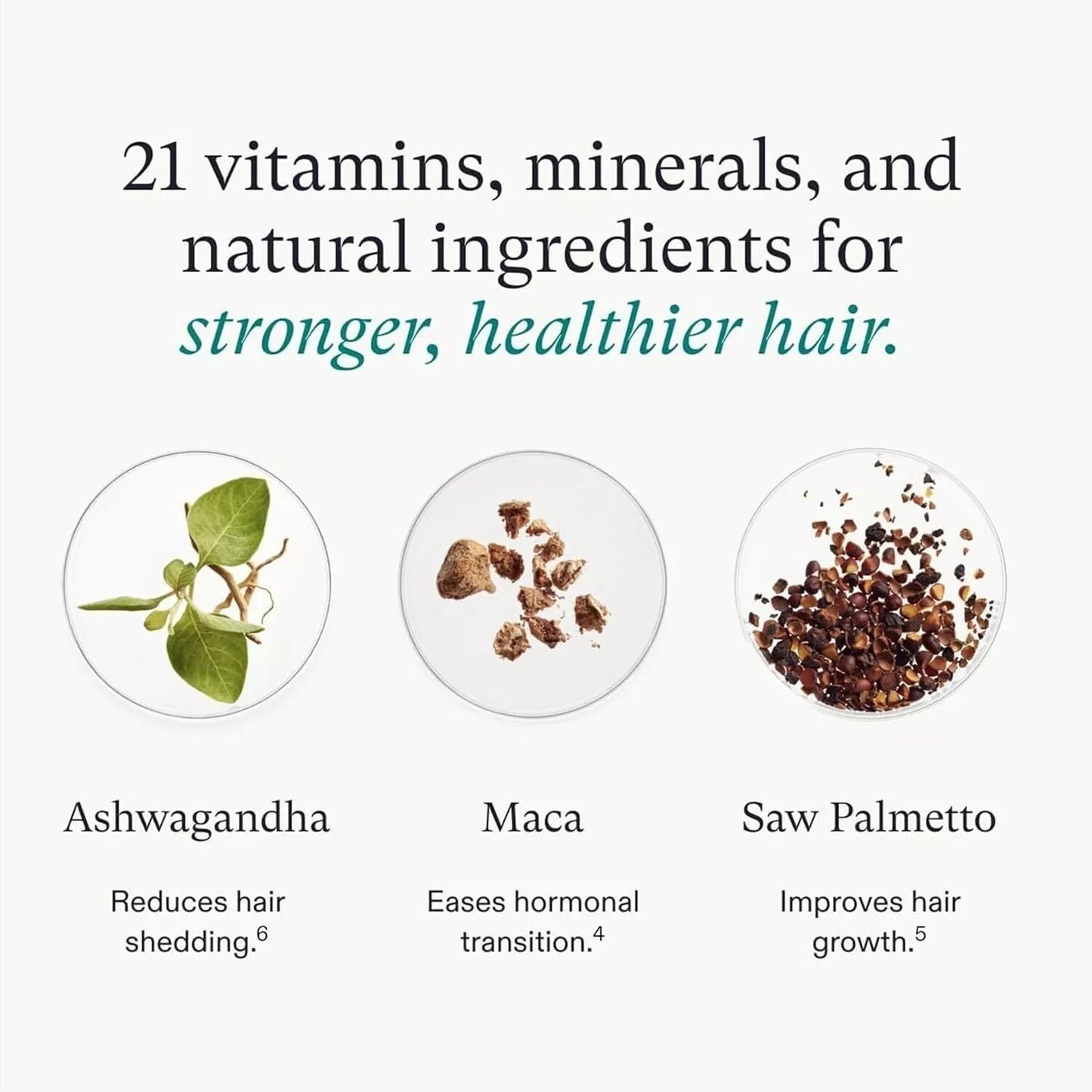 Nutrafol Women's Balance Hair Growth Supplement β 120 Capsules β For Women