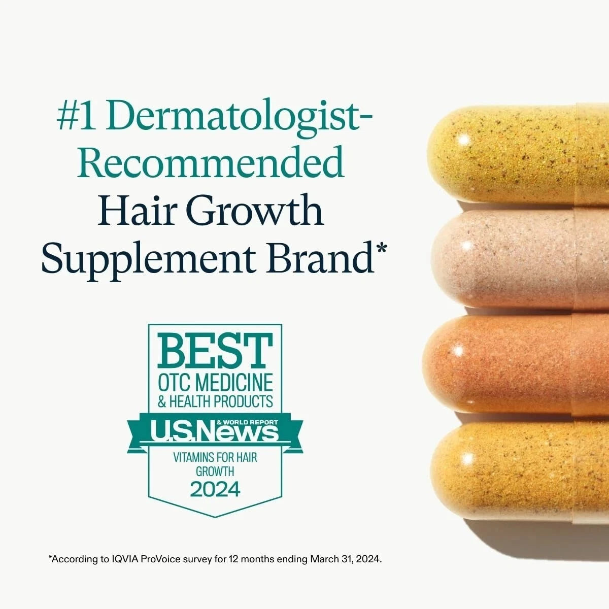 Nutrafol Women's Balance Hair Growth Supplement β 120 Capsules β For Women
