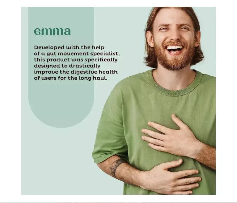 Emma Gut Health & Bloating Relief Supplement โ 60 Capsules โ Keto Friendly