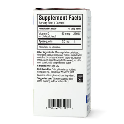 Prevagen Extra Strength 60ct – With Apoaequorin & Vitamin D – Brain Health