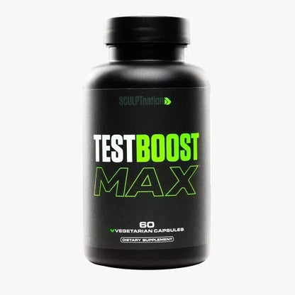 SculptNation Test Boost Max  Testosterone Support for Muscle Growth & Fat Metabolism – 60 Capsules